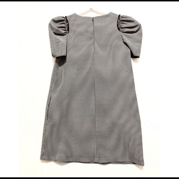 Zara B/W Houndstooth Dress - Picture 2 of 5
